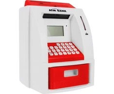 Ramiz ATM bankomatas raudonos spalvos PL