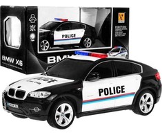 Ramiz 1:24 R/C licencijuotas policijos automobilis Bmw X 6 Juodas Police