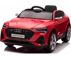 Ramiz Elektromobilis vaikams Audi E- Tron QLS-6688, 4x4, raudonas