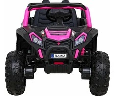 Ramiz Rožinė Dvivietis elektromobilis UTV Buggy Racing 4x4, Rožinė