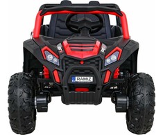 Ramiz Elektromobilis Buggy UTV Racing 4x4 raudonas, vienvietis