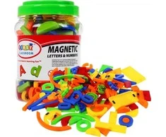 Dėlionė Ramiz Spalvingų magnetukų rinkinys vaikams 128 vnt