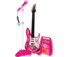 Ramiz Rožinis elektrinės gitaros stiprintuvas vaikams
