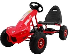 Roger Minamas kartingas GoKart Chamiopn raudonos spalvos
