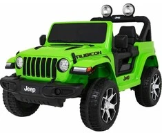 Ramiz Elektromobilis Jeep Wrangler Rubicon, Žalias