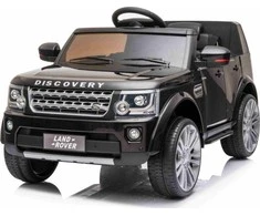 Ramiz Elektromobilis Land Rover Discovery, juodas