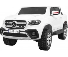 Ramiz Elektromobilis Mercedes Benz X-Class MP4, Baltas