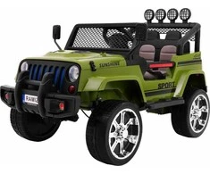 Ramiz Elektromobilis Raptor Drifter 4x4, Žalias
