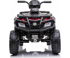Ramiz Keturratis XT-Speed vaikams Raudona + 4x4 pavara + EVA + lėtas užvedimas + radijas MP3 + LED