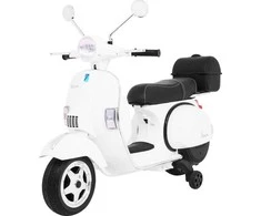 Ramiz Elektrinis motoroleris vaikams Vespa, Baltas