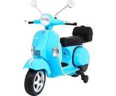 Ramiz Mėlyna Elektrinis motoroleris vaikams Vespa, Mėlyna