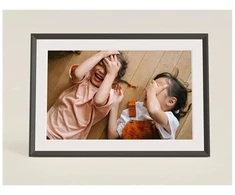 Nuotraukų rėmelis Ramka AURA Aura Frames Carver Mat - Cyfrowa ramka na zdjęcia - 25.7 cm (10.1") - 1280 x 800 - gravel with baltas mat