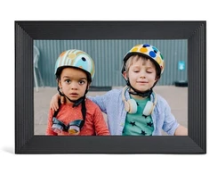 Nuotraukų rėmelis Ramka AURA Aura Frames Carver Mat - Cyfrowa ramka na zdjęcia - 25.7 cm (10.1") - 1280 x 800 - gravel with baltas mat