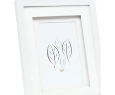 Nuotraukų rėmelis Ramka Deknudt Deknudt S65KK1 baltas 15x20 Wood double Passepartout