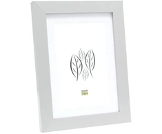 Nuotraukų rėmelis Ramka Deknudt S66KD1 P1 20x20 drewno sidabrinė su passepartout