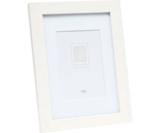 Nuotraukų rėmelis Deknudt S66KF1 P1 30x45 Mediena balta w. Passepartout