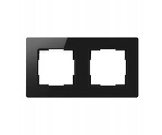 Avatto 2 Socket TS20 light switch frame (juodas)