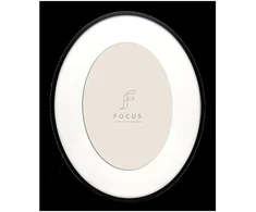 Ramka Focus Aster Oval Juodas 21,6x26,6/PP 15x20