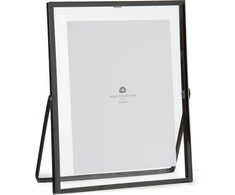 Gift Decor Dovanų dekoro rėmelis metalinis nuotraukų rėmelis 15 x 20 cm juodas