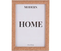 Home Styling Collection Nuotraukų rėmelis, kamštiena, 14,5 x 1,8 x 19,5 cm