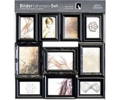 Nuotraukų rėmelis Nielsen Design Nielsen 10er ornamentų rinkinys juoda derva 8999325