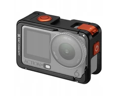 K&amp;F CONCEPT aliumininis kameros narvelis DJI Osmo Action 6 su karštosios jungties laikikliu KF12.0026