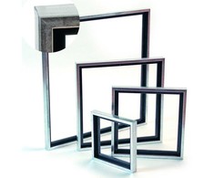 Ramka SmartMax Svæveramme træ antik-silverlook 50x50