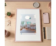 Nuotraukų rėmelis Ramka Walther New Lifestyle 30x40 Rose Gold, Plastic Frame (KV040Y)