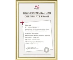 Nuotraukų rėmelis Walther Trendstyle 21x29,7 Dervos auksas DIN A4 KP130G