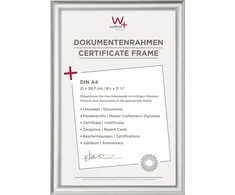 Nuotraukų rėmelis Walther Trendstyle 21x29,7 dervos sidabras DIN A4 KP130S