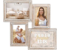 Nuotraukų rėmelis Ramka ZEP Rosel Natural* 4Q Galerie Holz 2x10x15 2x13x18 AC446B
