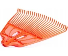 Ramp GRABIE PLASTIKOWE DO LIŚCI POMARAŃCZOWE NIEOPRAWIONE XL
