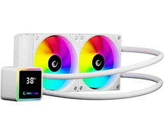 CPU AUŠINTUVAS RAMPAGE INFINITE V240 Baltas ARGB LGA1700/1851/AM5 240mm Liquid Cooler