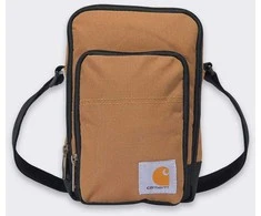 Rankinė per petį su užtrauktuku Carhartt ruda