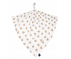 Rankšluostis Babyboom BOCIOLAND PIELUCHA BAMBUSOWA 75x75 TEDDY BEAR 5904501652056