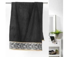 Rankšluostis Douceur Dinterieur Salono minkštumas RĘCZNIK ORBELLA - JUODA 90x150