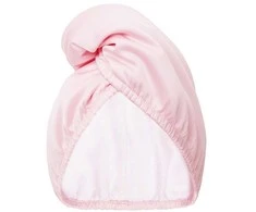 Rožinė GLOV_Dwustronny turban do włosów su mikrofibry i wegańskiej satyny, szybkie suszenie, anti-frizz Rožinė