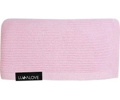 LULLALOVE lengva megzta antklodė - Rožinės miglos