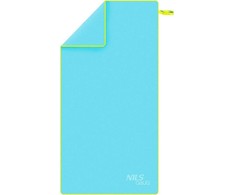 Rankšluostis Nils Extreme Ręcznik su mikrofibry Nils Aqua NAR11 140x70 cm Šviesiai mėlynas