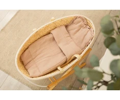 Rankšluostis Sensillo MUSLIN VEIČIŲ RINKINYS - BEIGE