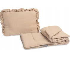 Rankšluostis Sensillo MUSLIN VEIČIŲ RINKINYS - BEIGE