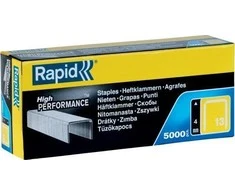 Rapid 11825700, Sąsagėlių pakuotė, 4 mm, Tvirtinimas, Ženklinimas, 5000 sąsagėlių, Cinkuotas plienas, Sidabras