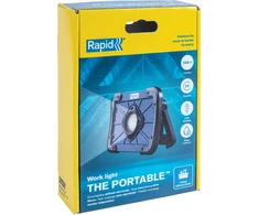 Šviestuvas su integruota ličio jonų baterija THE PORTABLE, 1000 Lm., RAPID
