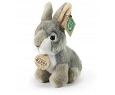 Rappa Eco-Friendly Pliušinis žaislas - pilkas triušis, 16 cm