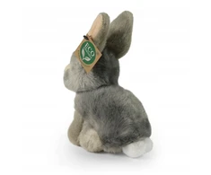 Rappa Eco-Friendly Pliušinis žaislas - pilkas triušis, 16 cm