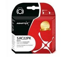 Rašalas Asarto, skirtas „Epson SJIC22PK“ | C33S020601 | 34 ml | juoda