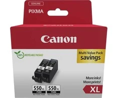 Canon PGI-550XL PGBK (6431B010) Rašalinių kasečių komplektas, Juoda