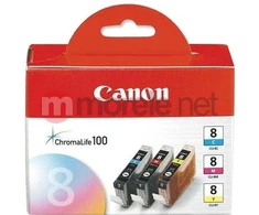 Rašalas „Canon“ rašalas CLI-8CMY / 0621B029 (žydra, purpurinė, geltona, juoda)