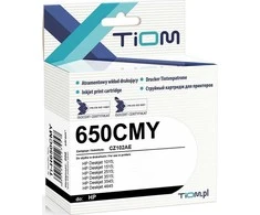 Rokas Tiom žinoti Tiom iki HP 650CMY - 124; CZ102AE - 124; 8ml - 124;
