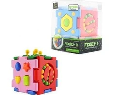 Rasco Sensorinis kubas 7 cm MIX